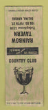 Matchbook Cover - Rainbow Tavern Salina KS BOBTAIL