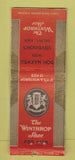 Matchbook Cover - Winthrop Men's Shoes Stevenson's Salina KS BOBTAIL