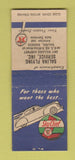 Matchbook Cover - Texaco oil gas  Salina KS BOBTAIL