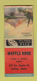 Matchbook Cover - Waffle Nook Salina KS BOBTAIL