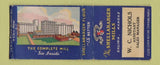 Matchbook Cover - Shellabarger Mills Flour Salina KS BOBTAIL