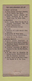 Matchbook Cover - Shellabarger Mills Flour Salina KS BOBTAIL