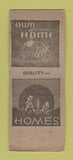 Matchbook Cover - Watkins Real Estate Salina KS BOBTAIL