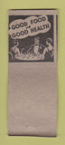 Matchbook Cover - A&G Cafe  Salina KS BOBTAIL