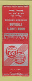 Matchbook Cover - Phillips 66 oil gas Buck Lacey Salina KS BOBTAIL