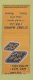 Matchbook Cover - Gooyear Tires Storey Harris Salina KS BOBTAIL