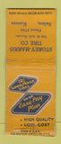 Matchbook Cover - Goodyear Tires Storey Haris Salina KS BOBTAIL WEAR