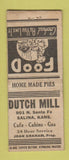 Matchbook Cover - Dutch Mill Salina KS BOBTAIL