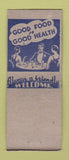 Matchbook Cover - A&G Cafe  Salina KS BOBTAIL