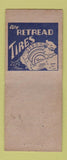 Matchbook Cover - Dealers Tire Service Salina KS BOBTAIL WEAR