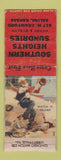 Matchbook Cover - Southern Heights Sundries Salina KS BOBTAIL WEAR