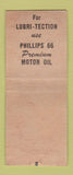 Matchbook Cover - Phillips 66 oil gas Broman Salina KS BOBTAIL