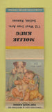 Matchbook Cover - Mollie Krug Salina KS BOBTAIL