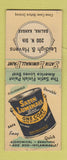 Matchbook Cover - Satin Luminall Paint Leidigh Havens Salina KS BOBTAIL