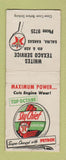 Matchbook Cover - White's Texaco oil gas Salina KS BOBTAIL WEAR