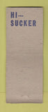 Matchbook Cover - Murphy's Mule Barn Salina KS BOBTAIL