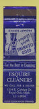 Matchbook Cover - Esquire Cleaners Royal Oak MI
