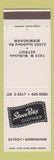 Matchbook Cover - Steve Petix Clothes Detroit Birmingham MI