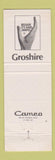 Matchbook Cover - Steve Petix Clothes Detroit Birmingham MI