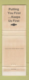 Matchbook Cover - Staley Chevrolet Bridgton ME
