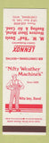 Matchbook Cover - Lennox Heating Air Conditioning Cheyenne WY