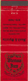 Matchbook Cover - Vienna Inn Fullerton CA