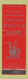 Matchbook Cover - Pipes Auto Parts Shreveport LA