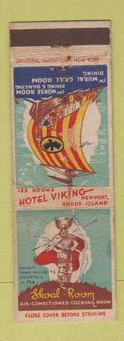 Matchbook Cover - Hotel Viking Newport RI WEAR