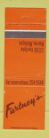 Matchbook Cover - Furtney's Warren MI