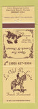 Matchbook Cover - La Val De Loire French Restaurant Deerfield Beach FL