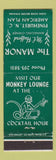 Matchbook Cover - The Manor Pinehurst NC