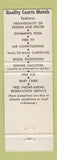 Matchbook Cover - Park Towson Motel MD Quality Court Motels