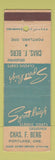 Matchbook Cover - Sport Leigh Coats Chas Berg Portland OR