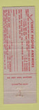 Matchbook Cover - Free Color Film Kodak Cameras