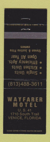 Matchbook Cover - Wayfarer Motel Venice FL