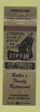 Matchbook Cover - Baller's Family Restaurant Dallas OR