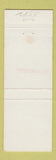 Matchbook Cover - Pat's Lounge Detroit MI