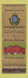 Matchbook Cover - Atlanta Biltmore Hotel GA WEAR