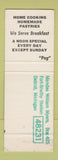 Matchbook Cover - Peg's Pantry Clio MI