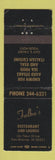 Matchbook Cover - Falbo's Restaurant Des Moines IA WEAR