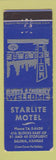 Matchbook Cover - Starlite Motel Salina KS