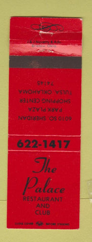 Matchbook Cover - The Place Restaurant Tulsa OK WEAR