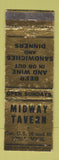 Matchbook Cover - Midway Tavern Ionia MI WEAR