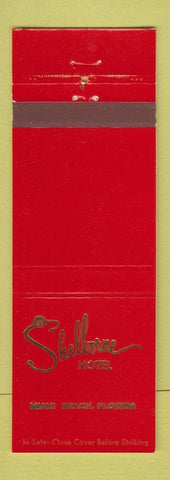 Matchbook Cover - Shelborne Hotel Miami Beach FL