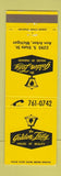 Matchbook Cover - Golden Lady Women's Clothes Ann Arbor MI