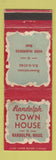Matchbook Cover - Randolph Town House Randolph MA
