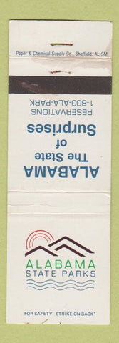Matchbook Cover - Alabama State Parks AL WEAR