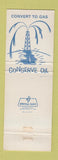 Matchbook Cover - Adams Speed Flame Cleaning Cleveland OH Stratford ON