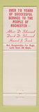 Matchbook Cover - Gray's Carpet Cleaning Rochester NY