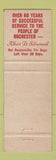 Matchbook Cover - Gray Carpet Cleaning Rochester NY